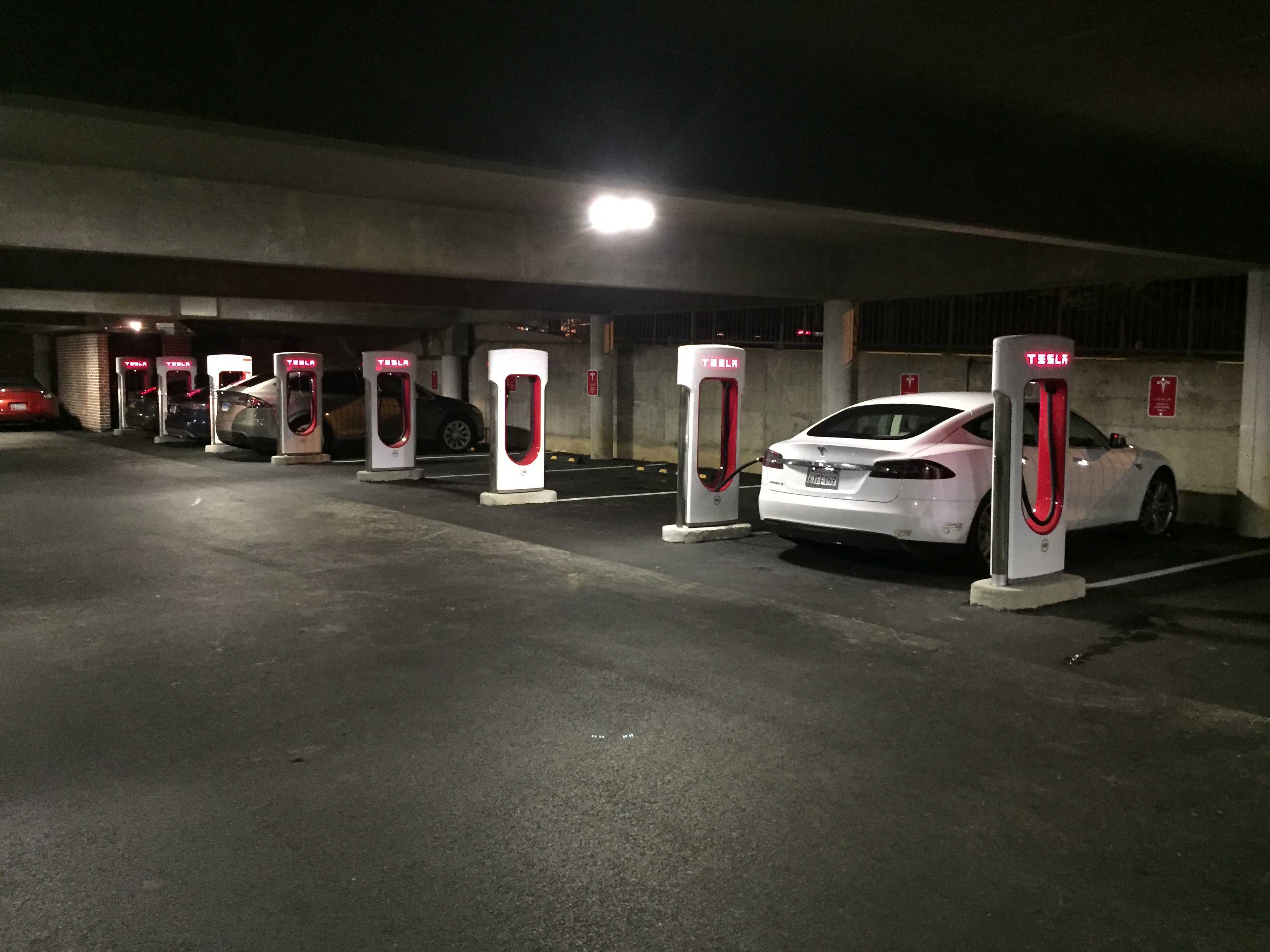 Tesla Superchargers 